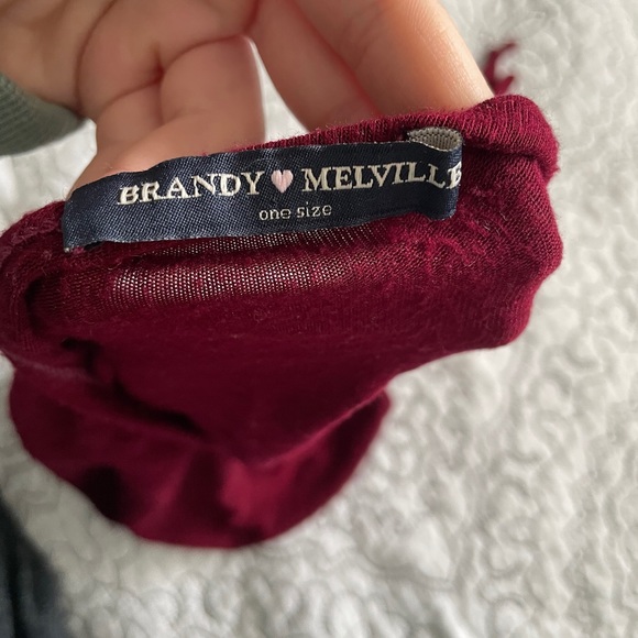 Brandy Melville halter crop top - Picture 3 of 3